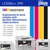 Brother Twin Pack Super High Yield Black Ink Cartridges (5000 yield Each) 5