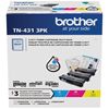 Brother Standard Yield Toner Cartridge 3-Pack (1 Ea. Cyan Magenta Yellow) (1800 Yield Each) 2