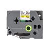 Brother Printable Height Black Ink on Yellow Self-Laminating Label (0.94" x 26.2') (0.37") 2