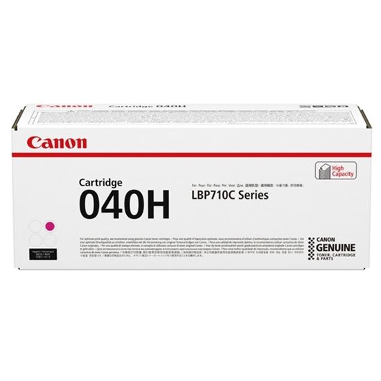 Canon (CRG-040H) High Yield Magenta Toner Cartridge (10000 Yield) 1