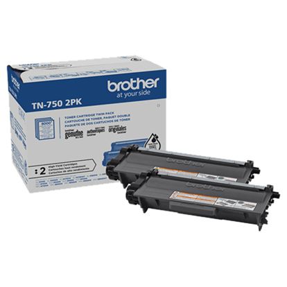 Brother High Yield Black Toner Cartridge Dual Pack (2 x 8000 Yield) 1