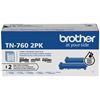 Brother High Yield Toner Cartridge Dual Pack (2 Pack of TN760) (2 x 3000 Yield) 2