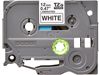 Brother 12mm (1/2") Black on White Laminated Tape (8m/26.2') (1/Pkg) For use in TZ P-Touch: All TZ Machines 2