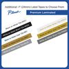 Brother White Print on Premium Matte Gray Laminated Tape (24mm (0.94") Wide x 8m (26.2') Long) 4