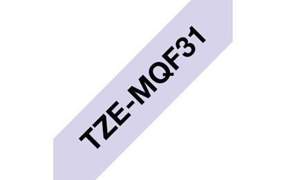 Brother 12mm (0.47")  Black on Pastel Blue (Pantone 2635C) 1