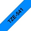 Brother 18mm (3/4") Black on Blue Laminated Tape (8m/26.2') (1/Pkg) For use in TZ P-Touch: All TZ Machines Except PT-200 1100 1130 1300 1160 1170S 1180 1200 2030 2730 ST-1150 1
