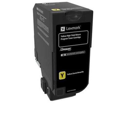 Lexmark High Yield Yellow Return Program Toner Cartridge (16000 Yield) 1