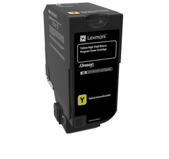 Lexmark High Yield Yellow Return Program Toner Cartridge (16000 Yield) 1