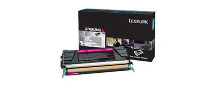 Lexmark High Yield Magenta Non-Return Program Toner Cartridge (10000 Yield) (For Use in Model X748) 1