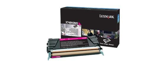 Lexmark High Yield Magenta Non-Return Program Toner Cartridge (10000 Yield) (For Use in Model X748) 1