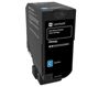Lexmark Cyan Return Program Toner Cartridge (3000 Yield) 1