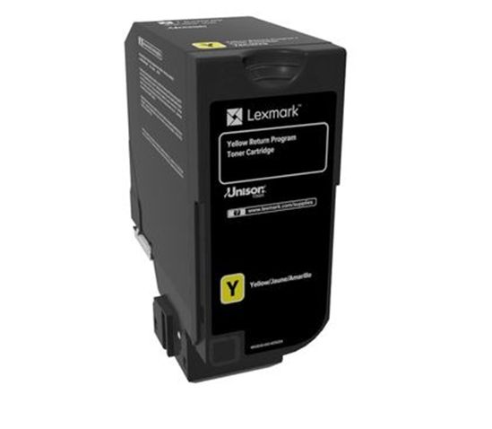 Lexmark Yellow Return Program Toner Cartridge (3000 Yield) 1