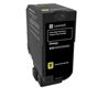 Lexmark High Yield Yellow Return Program Toner Cartridge (12000 Yield) 1