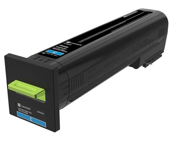 Lexmark Extra High Yield Cyan Non-Return Program Toner Cartridge (22000 Yield) 1