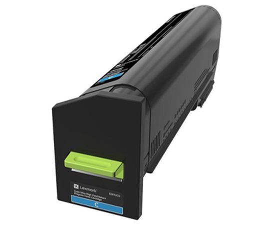 Lexmark Ultra High Yield Cyan Return Program Toner Cartridge (55000 Yield) 1