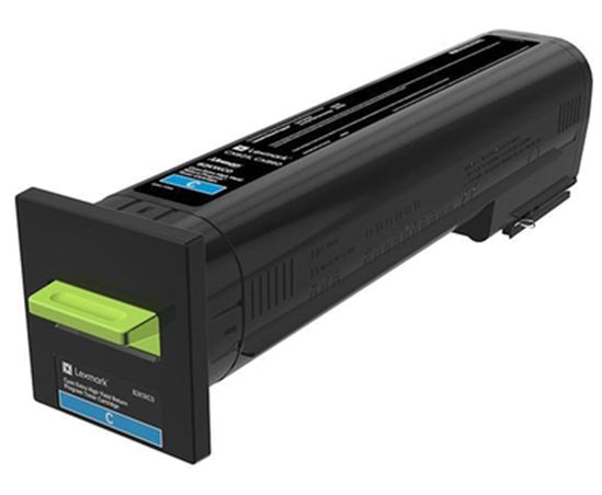 Lexmark Extra High Yield Cyan Return Program Toner Cartridge (22000 Yield) 1