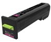Lexmark Extra High Yield Magenta Return Program Toner Cartridge (22000 Yield) 1