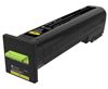 Lexmark Extra High Yield Yellow Return Program Toner Cartridge (22000 Yield) 1