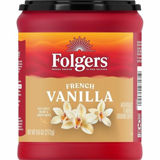 Folgers&reg; Ground French Vanilla Medium-Roast Ground Coffee 1