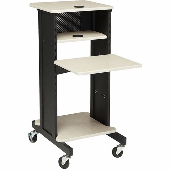 National Public Seating PRC200 Premium Presentation Cart 1