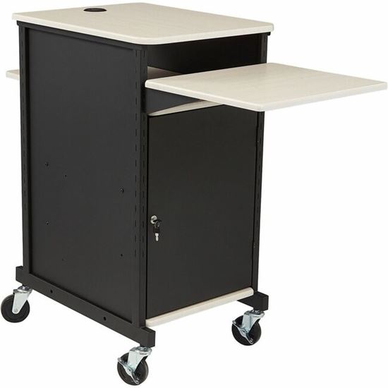 National Public Seating OklahomaSound PRC400 Jumbo Presentation Cart 1