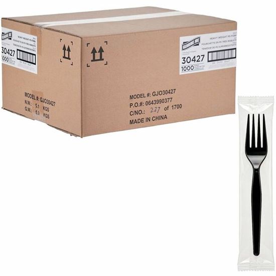 Genuine Joe Disposable Polystyrene Cutlery 1