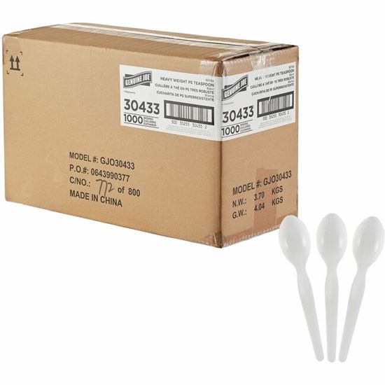 Genuine Joe Disposable Polystyrene Cutlery 1