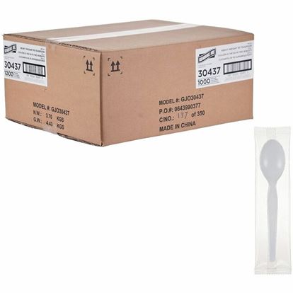 Genuine Joe Disposable Polystyrene Cutlery 1