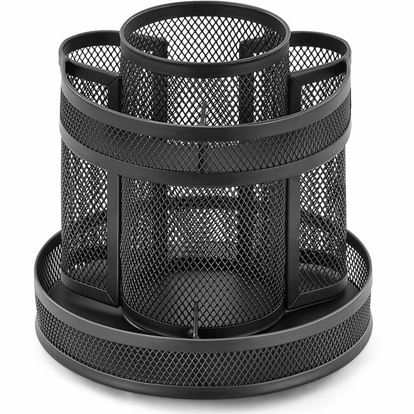 Lorell Multi-Compartment Rotating Desk Organizer 1
