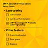 3M SecureFit Protective Eyewear 10