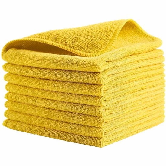 Rubbermaid Commercial 12" Yellow Light Commrcl MF Cloth 1