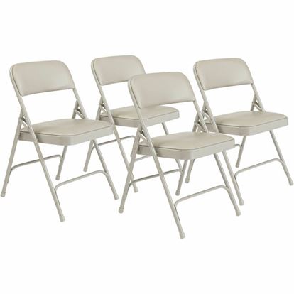 National Public Seating 1200 Series Upholstered Folding Chair 1