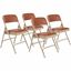 National Public Seating 1200 Series Upholstered Folding Chair 1