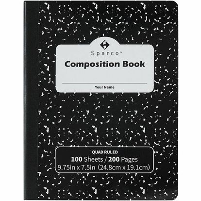 Sparco Business Source Quadrille Ruled Composition Notebook 1