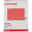 Universal Deluxe 1/3 Tab Cut Letter Recycled Top Tab File Folder 1