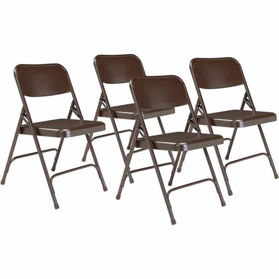 National Public Seating 200 Series All-Steel Folding Chair 1