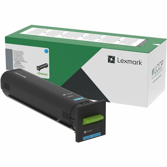 Lexmark Unison Original Standard Yield Laser Toner Cartridge - Cyan - 1 Each 1