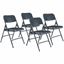National Public Seating 200 Series All-Steel Folding Chair 1