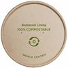 No Tree Compostable Kraft Paper Lids 1