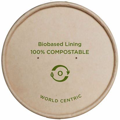 No Tree Compostable Kraft Paper Lids 1