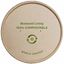 No Tree Compostable Kraft Paper Lids 1
