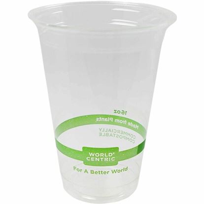 World Centric 16oz Compostable Cold Cup 1