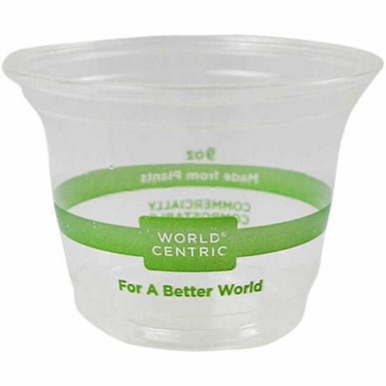 World Centric Compostable Squat Clear Cold Cups 1