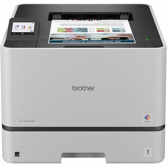 Brother HL-L8430CDW Wired/Wireless Laser Printer - Color 1