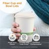 World Centric Compostable Fiber Sip Lids for Hot Cups 2