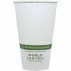 World Centric Compostable Double-Wall Paper Hot Cups 1
