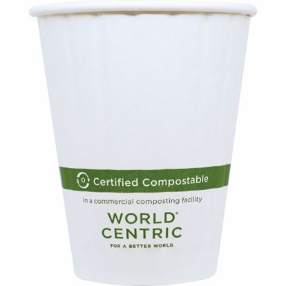 World Centric Compostable Double-Wall Paper Hot Cups 1