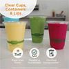 World Centric Compostable Clear Hinged Container 2