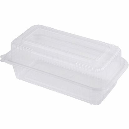 World Centric Compostable Clear Hinged Container 1