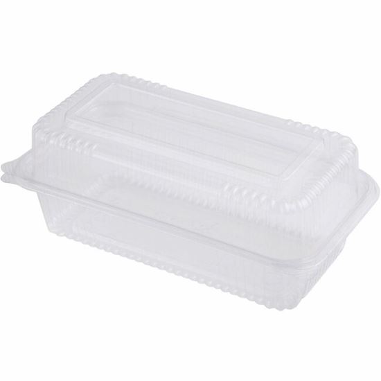 World Centric Compostable Clear Hinged Container 1